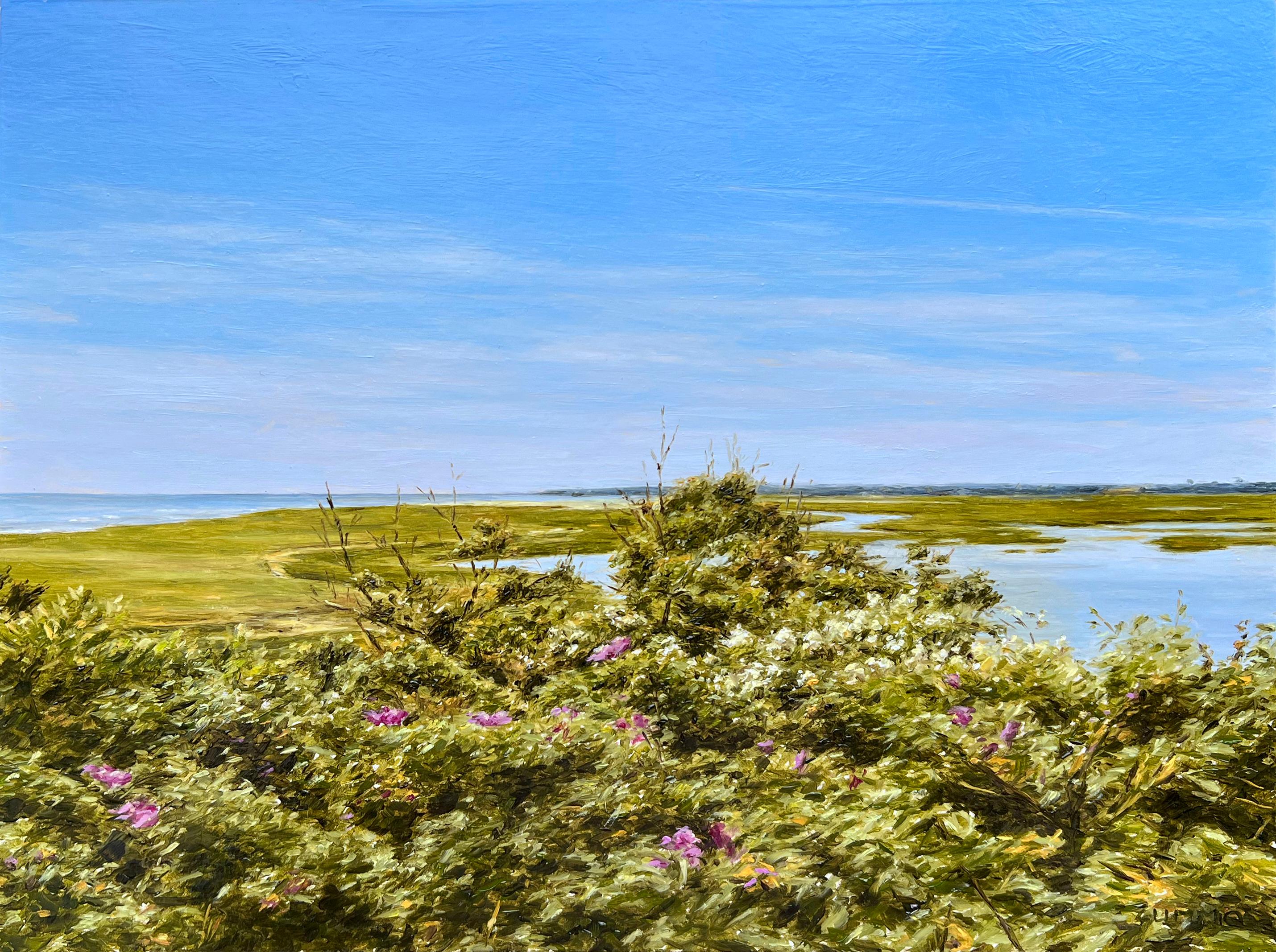 Lori Zummo Landscape Painting - Chatham Marshes