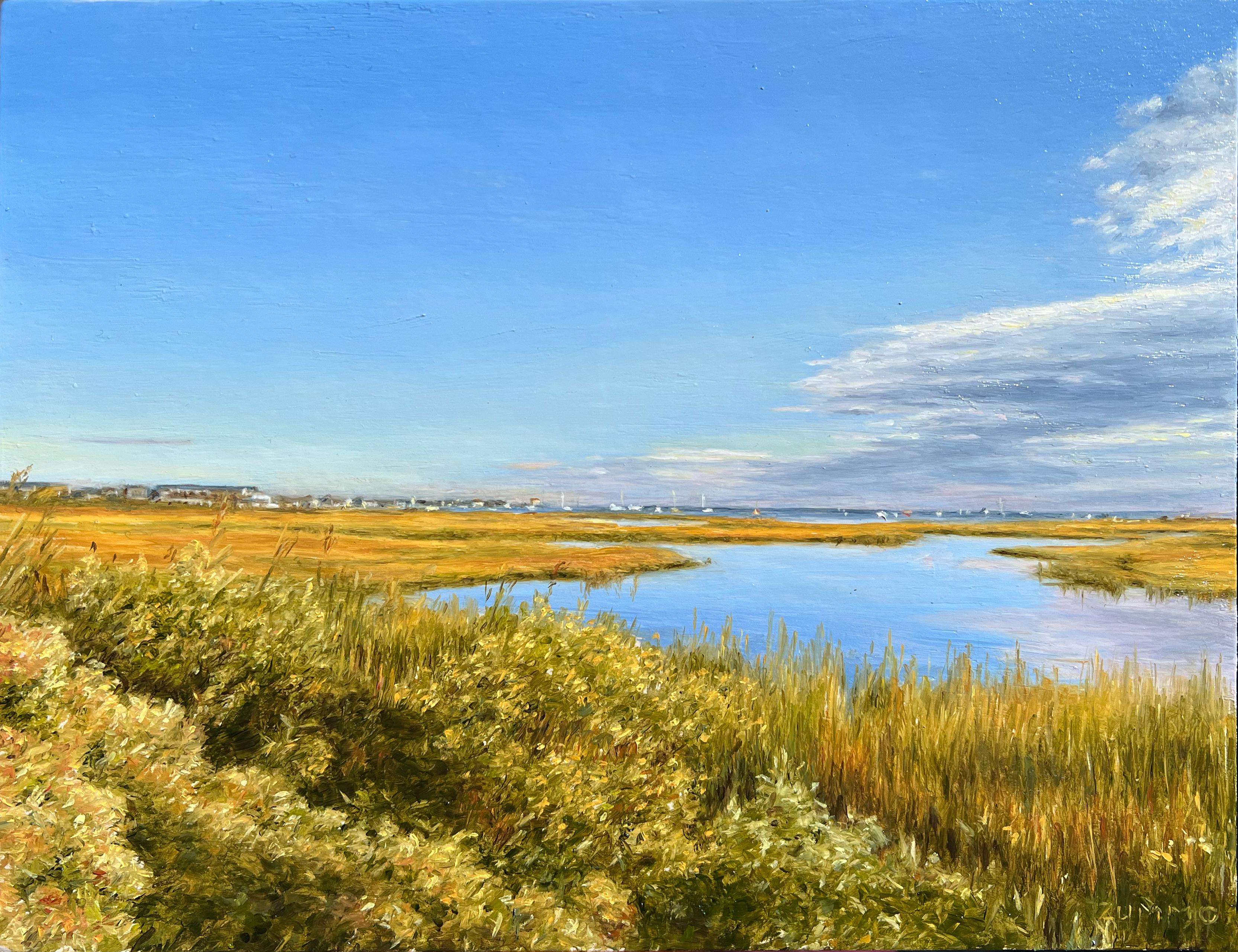 Lori Zummo Landscape Painting - East Creek