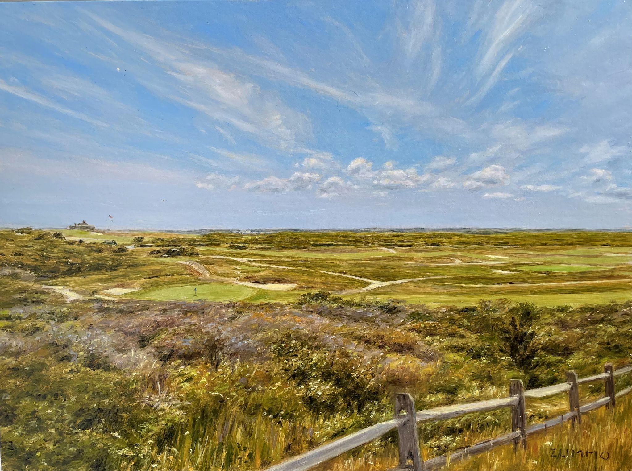 Landscape Painting de Lori Zummo - Sankaty Golf