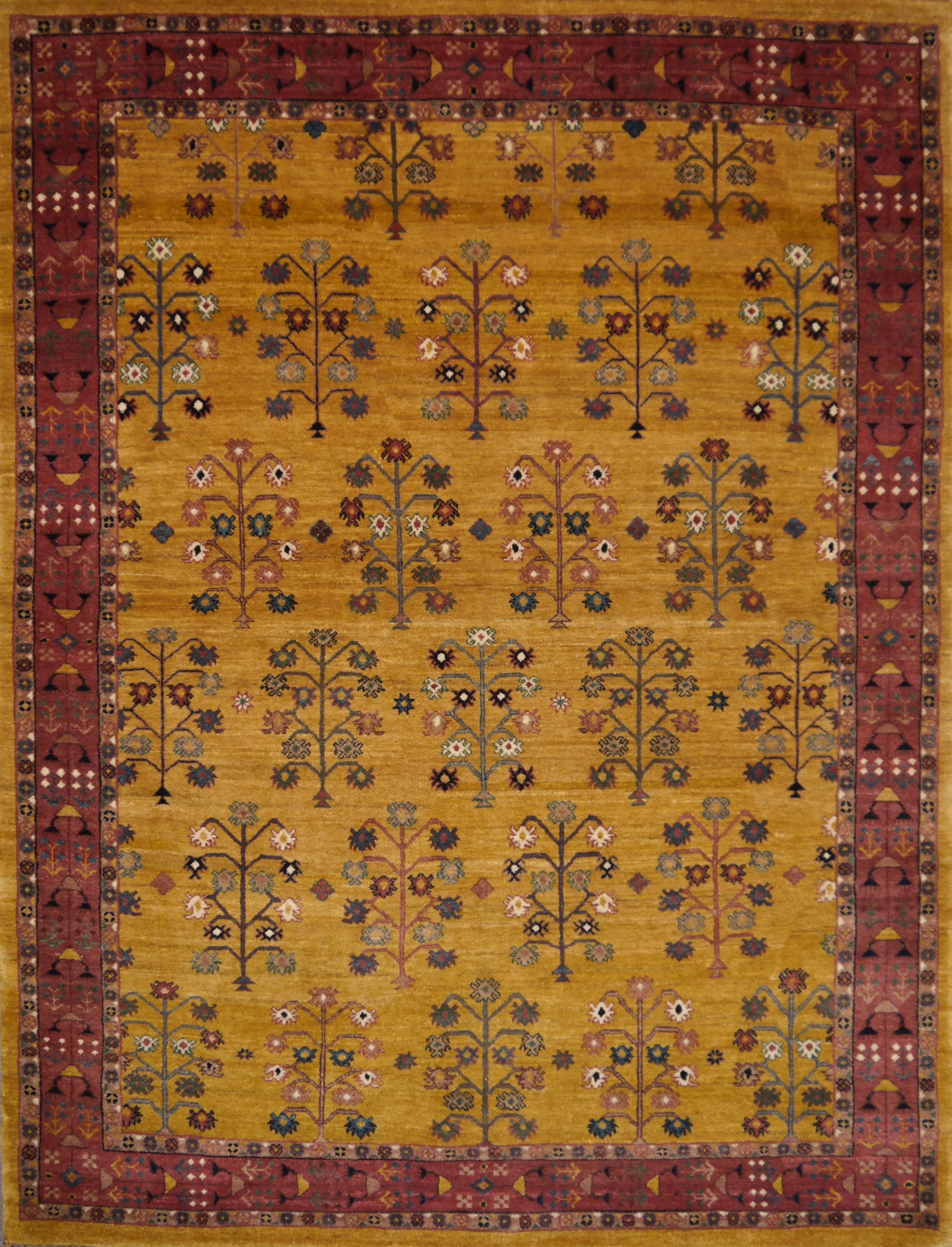 Tapis persan Loribaft noué à la main extra fine collection Djoharian de 7 x 5 pieds en vente 1