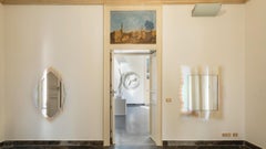 L'Origine du Monde Large Multicolor Contemporary Wall Art Mirror