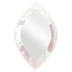 L'Origine du Monde Medium Powder Pink Contemporary Wall Art Mirror