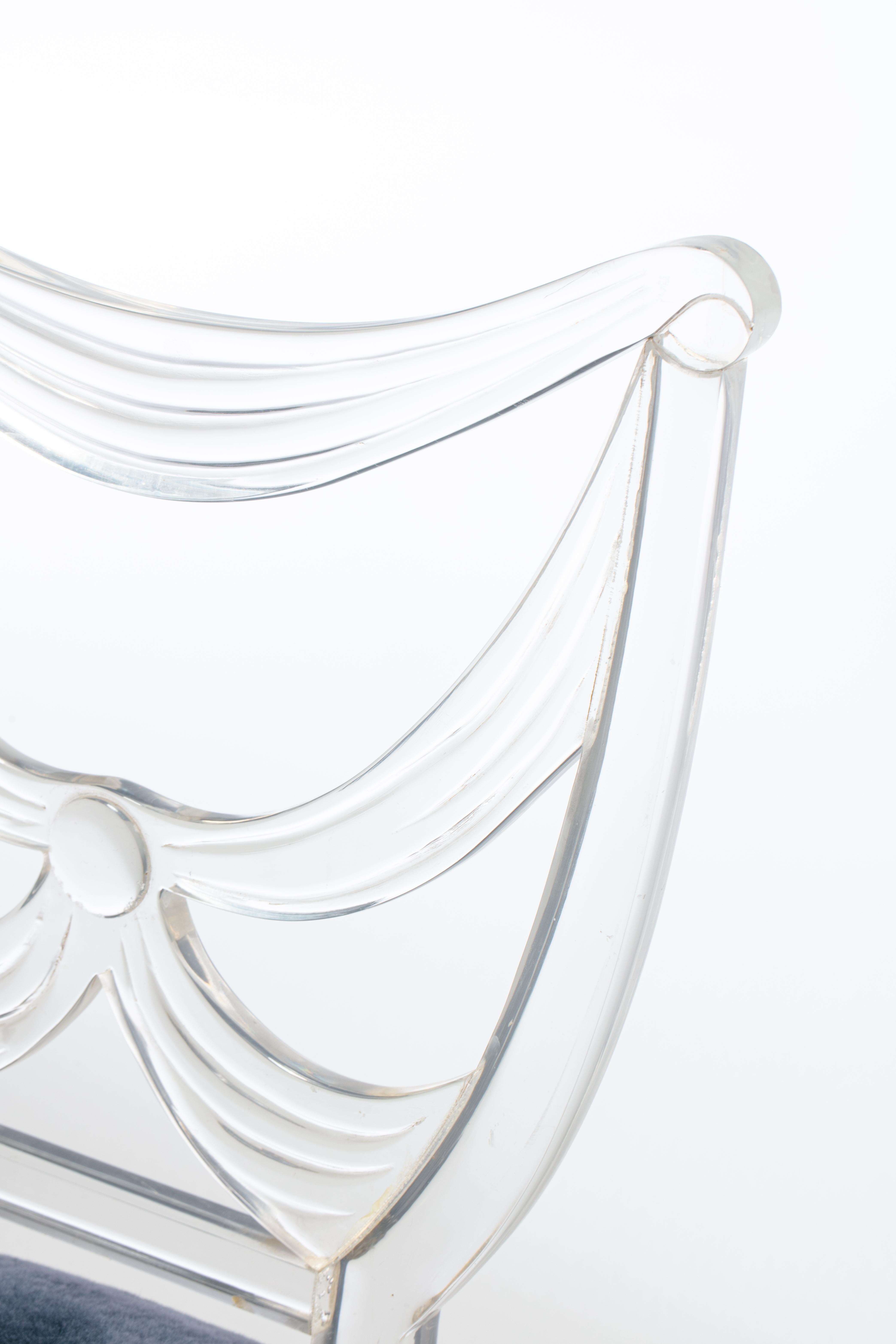Lorin Jackson for Grosfeld House Glassic Collection Chair, circa 1939 For Sale 5
