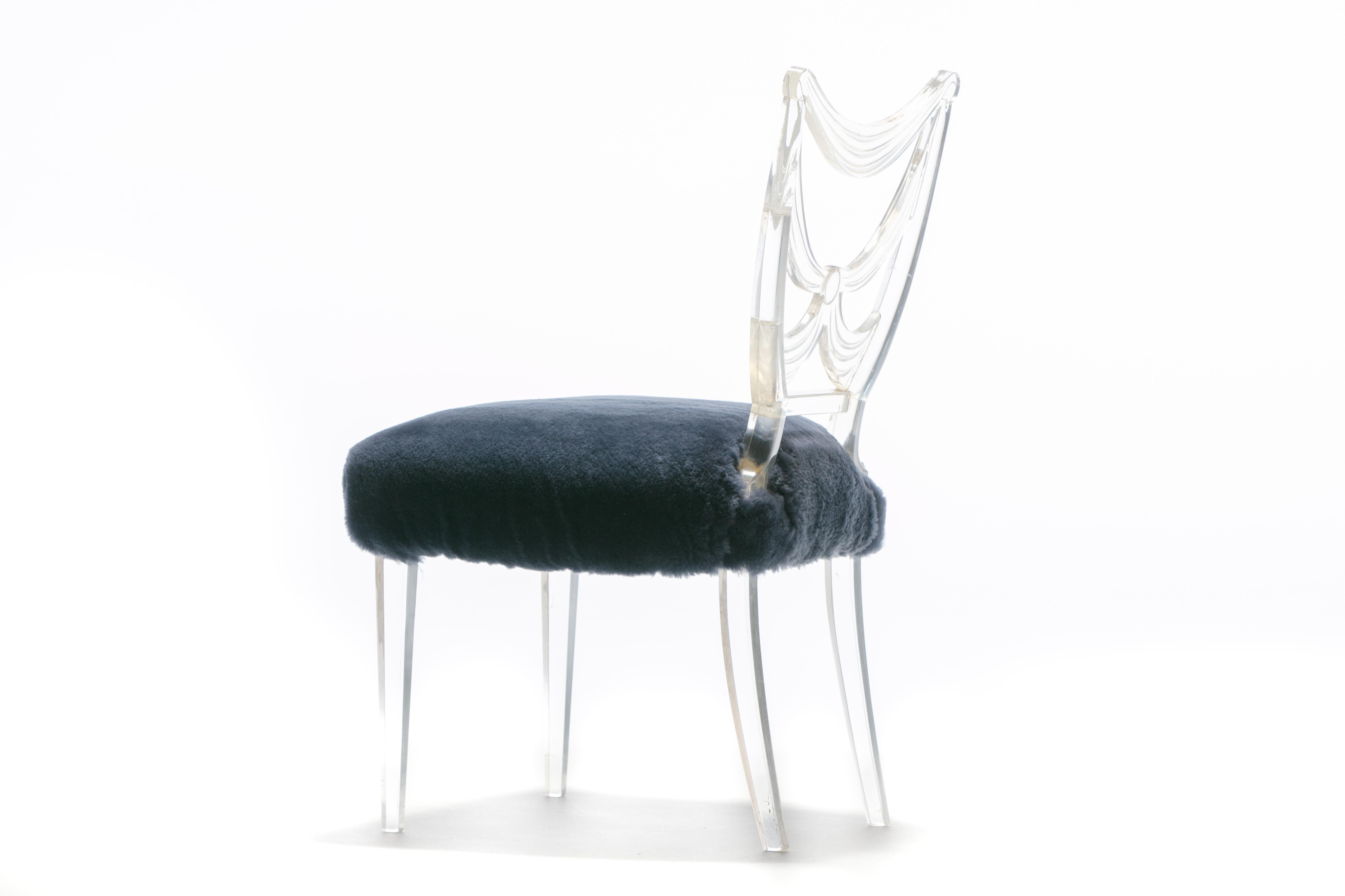 American Lorin Jackson for Grosfeld House Glassic Collection Chair, circa 1939 For Sale