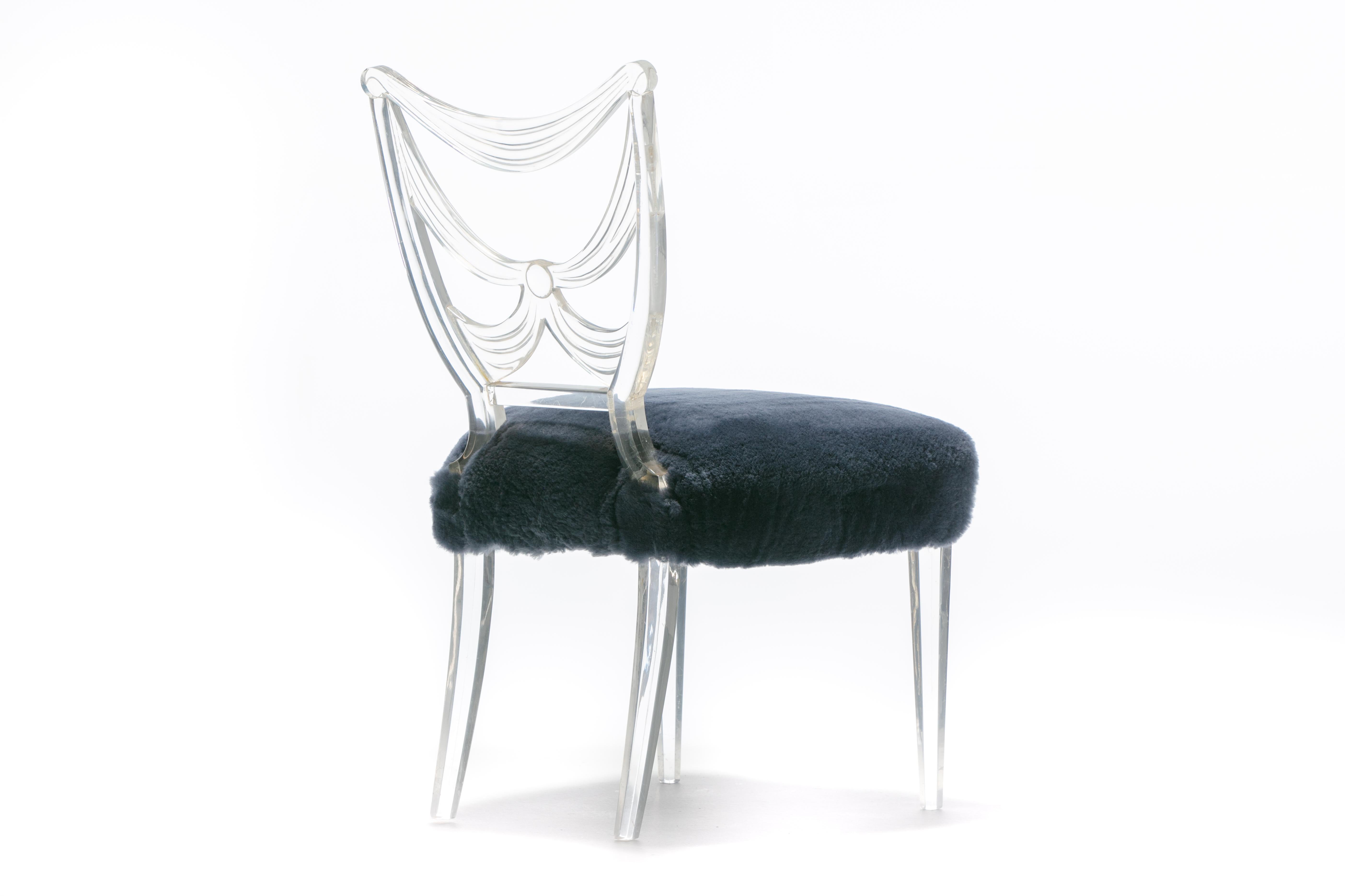 Mid-20th Century Lorin Jackson for Grosfeld House Glassic Collection Chair, circa 1939 For Sale