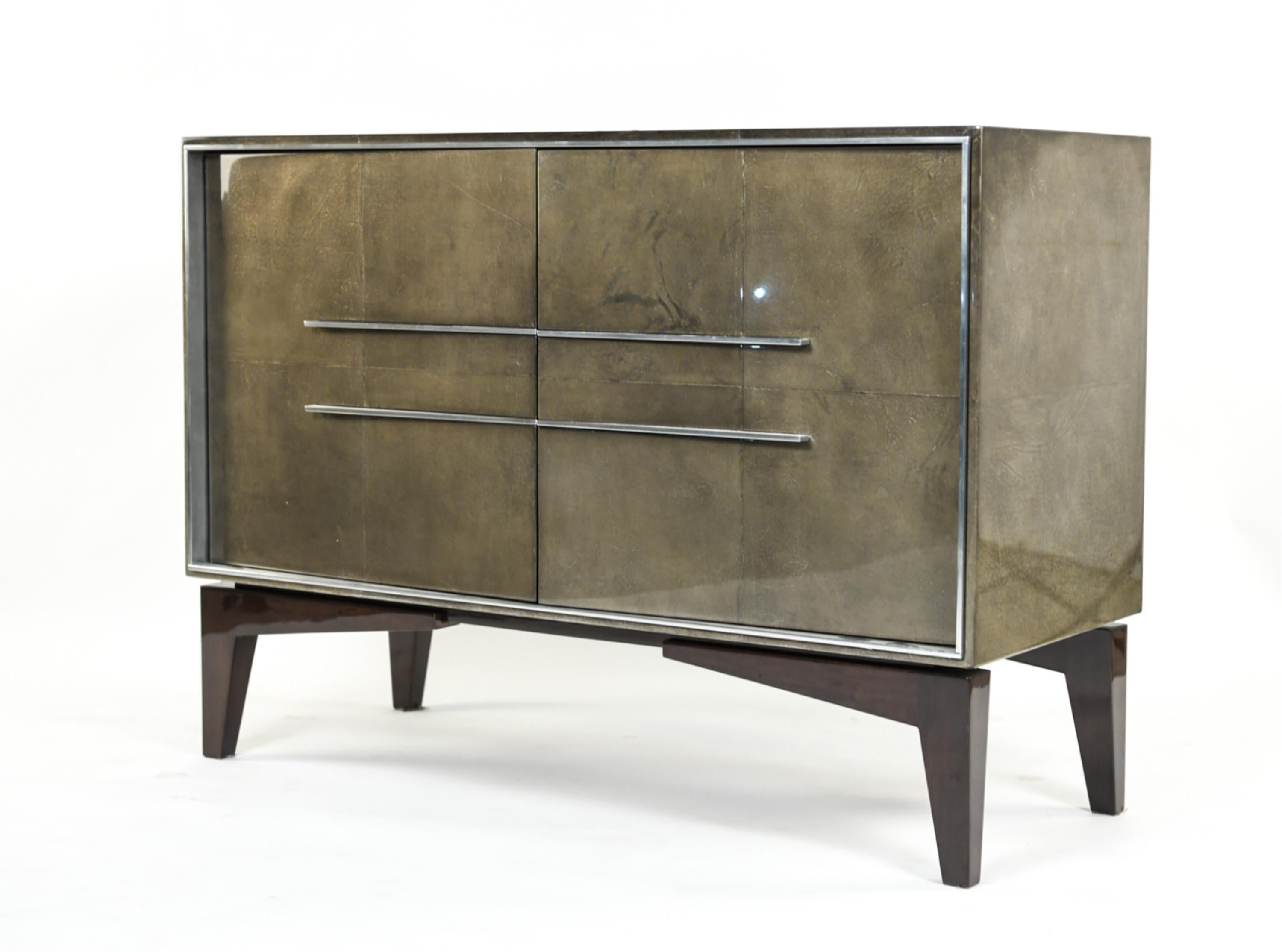 Lorin Marsh Designs Tuxedo Two-Door Commode, Chest, Cabinet or Nightstand 10