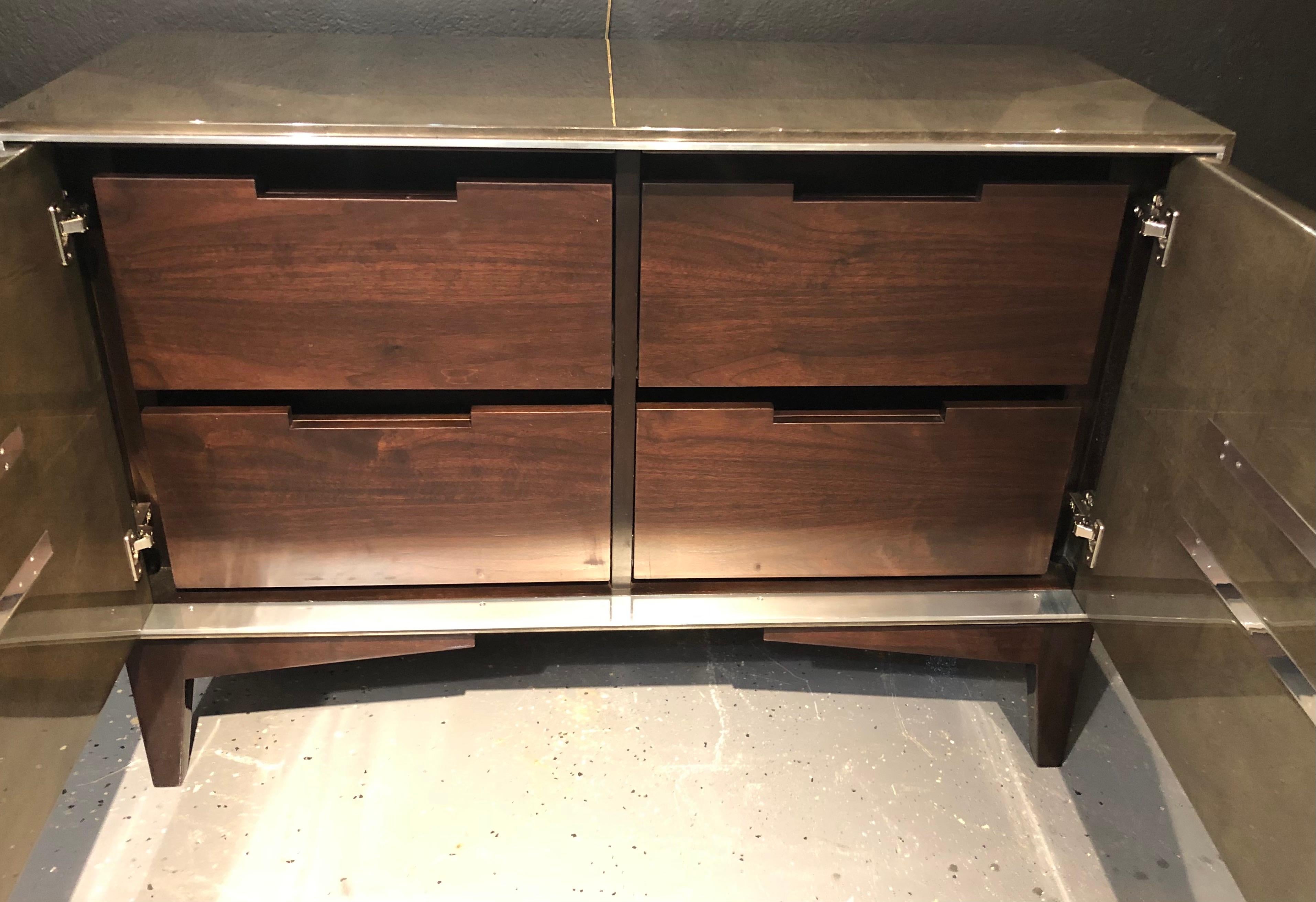 Lorin Marsh Designs Tuxedo Two-Door Commode, Chest, Cabinet or Nightstand 3