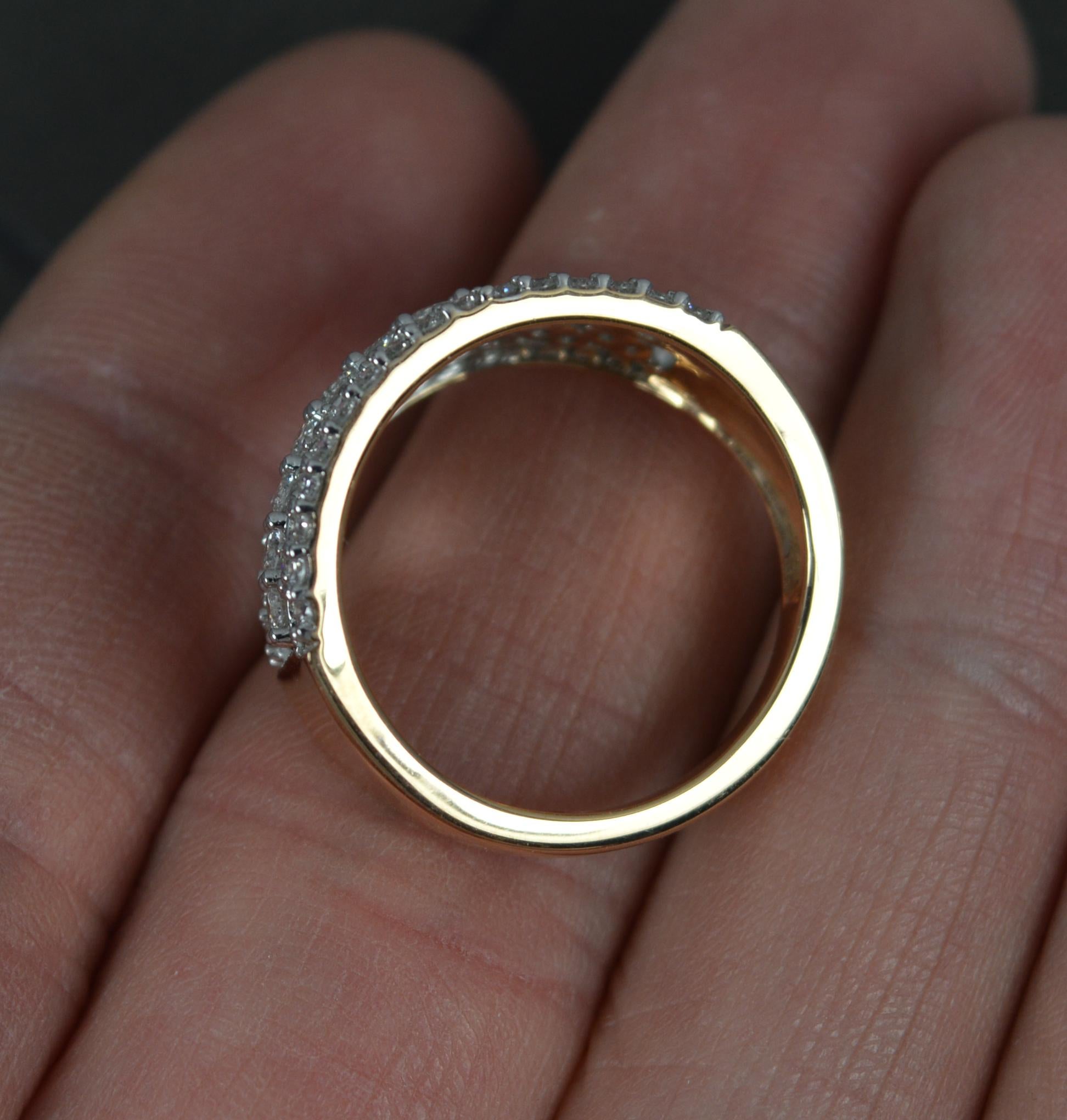 18 Karat Gold und 1,00 Karat Diamantring von Lorique, limitierte Auflage 5 im Zustand „Hervorragend“ im Angebot in St Helens, GB