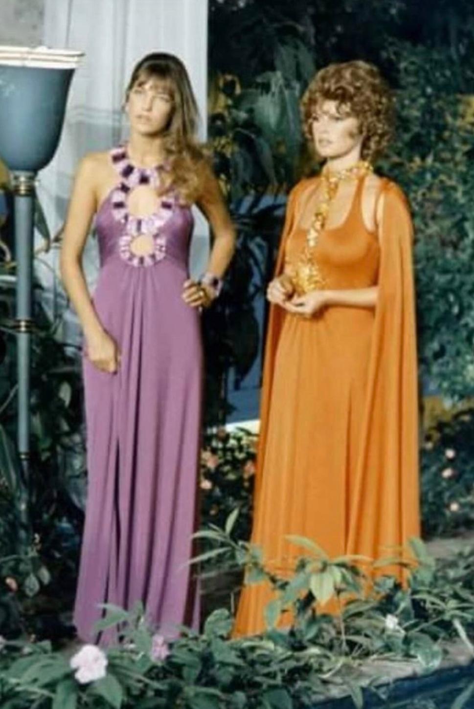 Loris Azzaro Beaded Evening Dress, Spring-Summer 1973 4