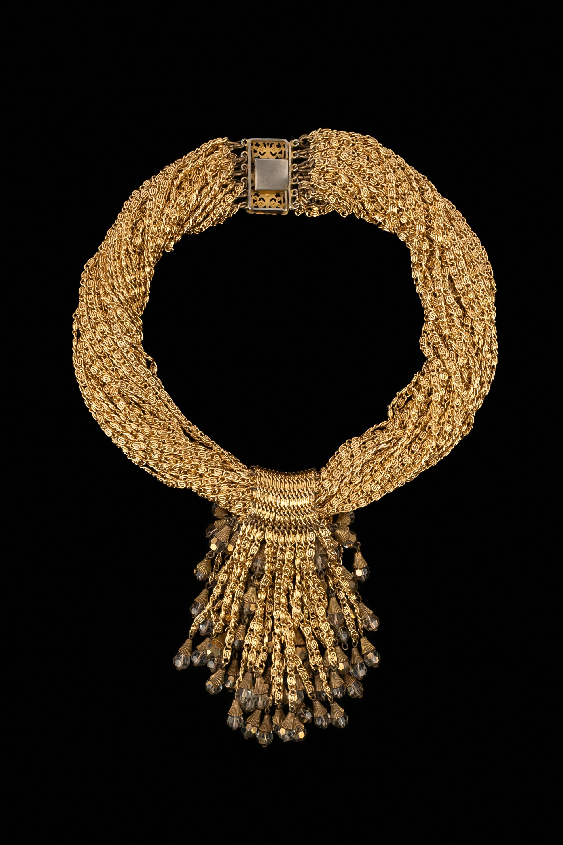 Collar de oro Loris Azzaro en Excelente estado para la venta en SAINT-OUEN-SUR-SEINE, FR