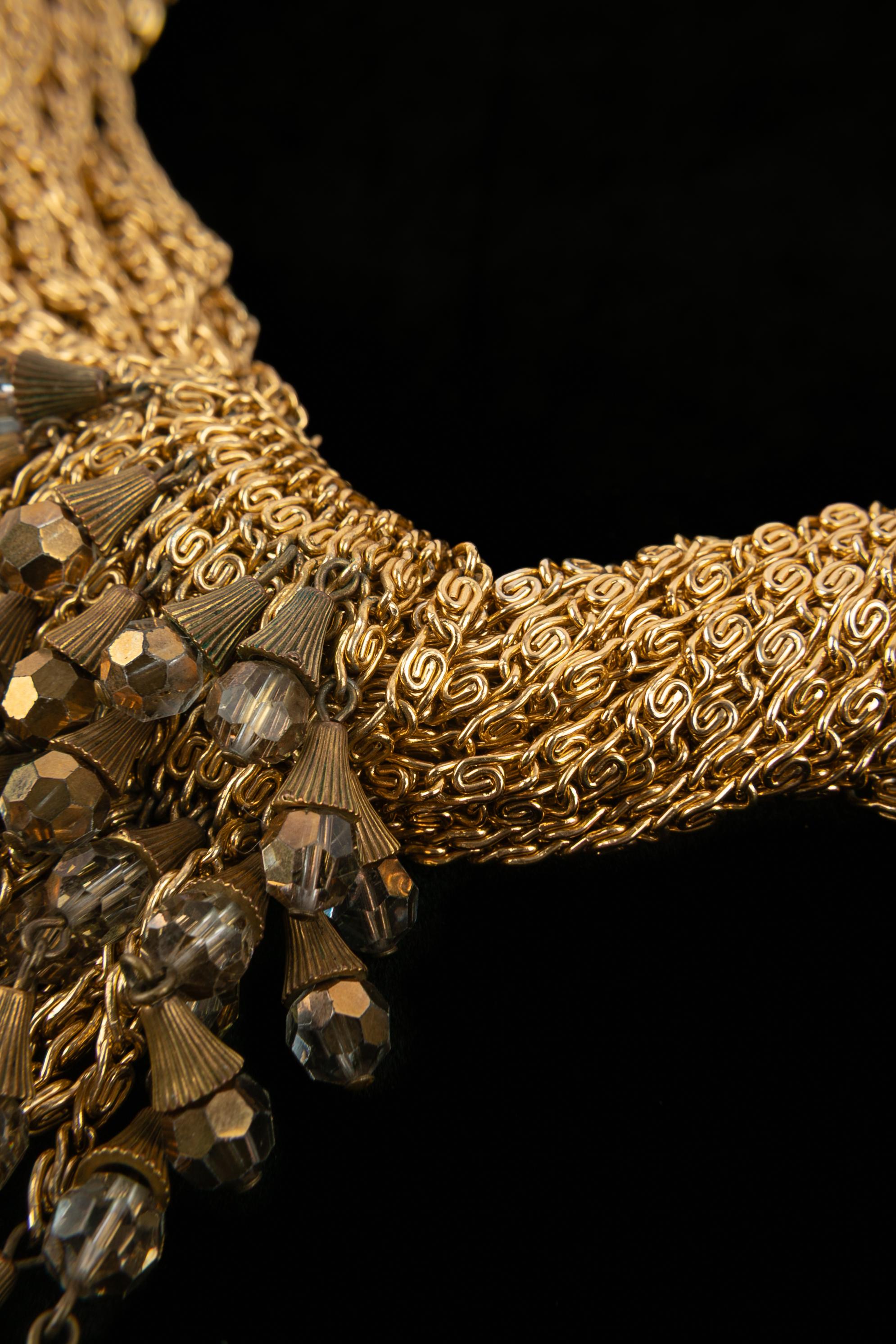 Collar de oro Loris Azzaro en venta 1