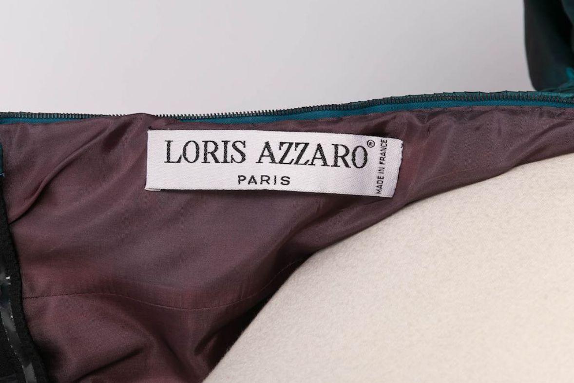 Robe bustier haute couture Loris Azzaro, taille 36FR en vente 5