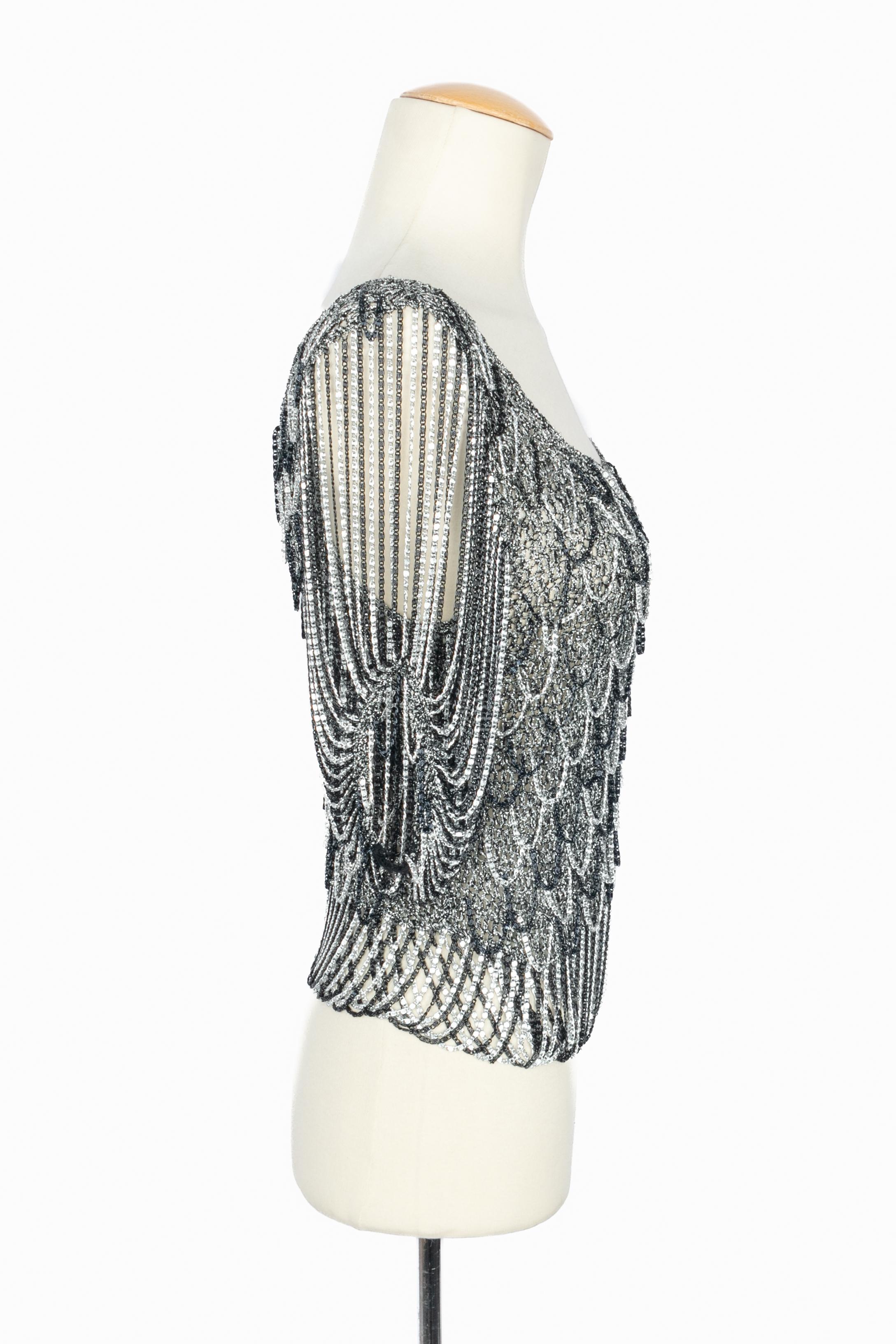 Top in rete di Loris Azzaro In condizioni ottime in vendita a SAINT-OUEN-SUR-SEINE, FR