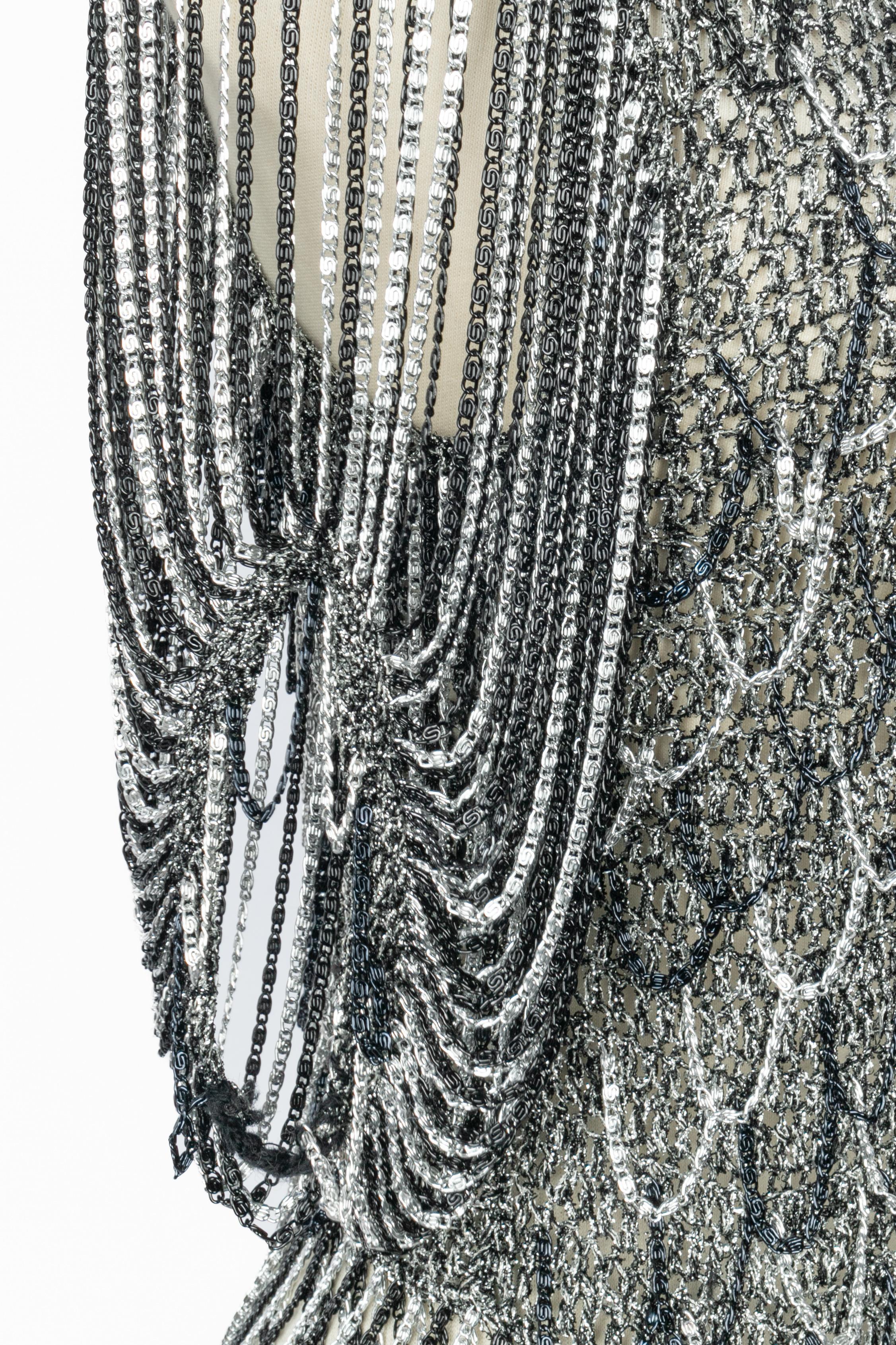 Donna Top in rete di Loris Azzaro in vendita