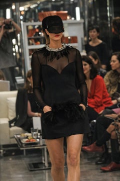 Loris Azzaro Paris Documented Runway Mini Dress, Fall/Winter 2011