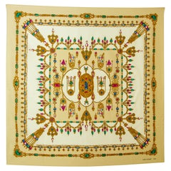 Pañuelo de seda Loris Azzaro Paris Años 80