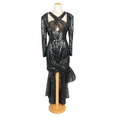 Vestido de lentejuelas Loris Azzaro