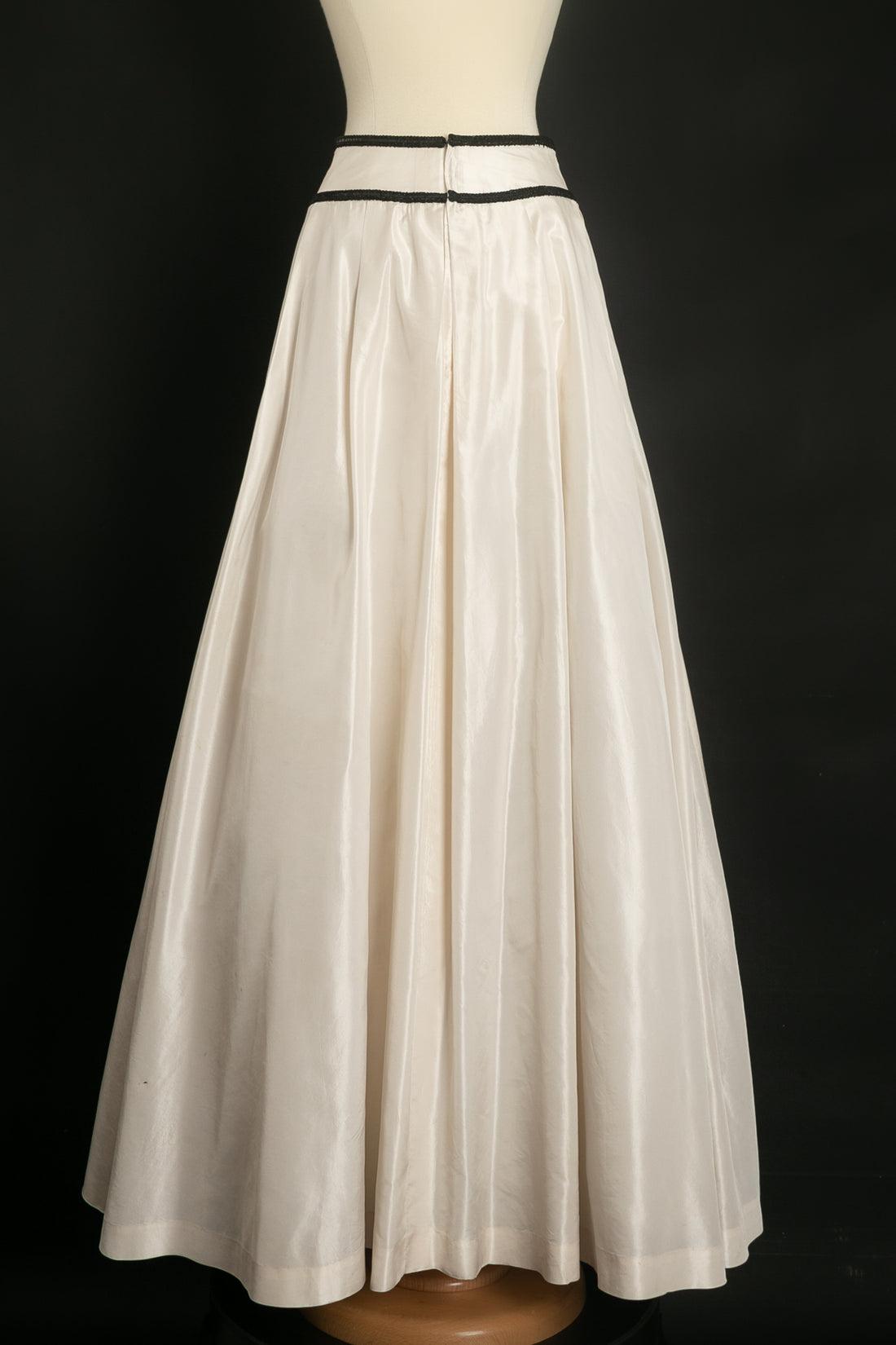 Loris Azzaro Taffeta Bustier and Skirt Set For Sale 8