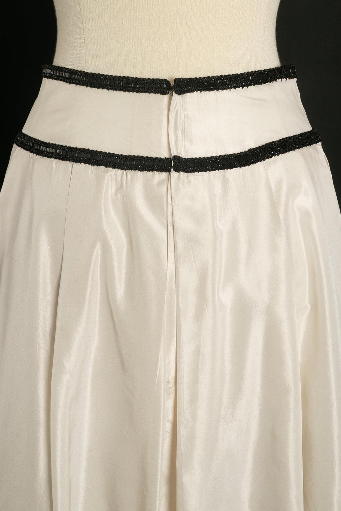 Loris Azzaro Taffeta Bustier and Skirt Set For Sale 9