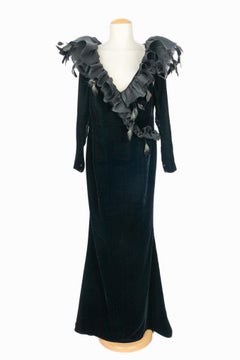 Robe en velours Loris Azzaro