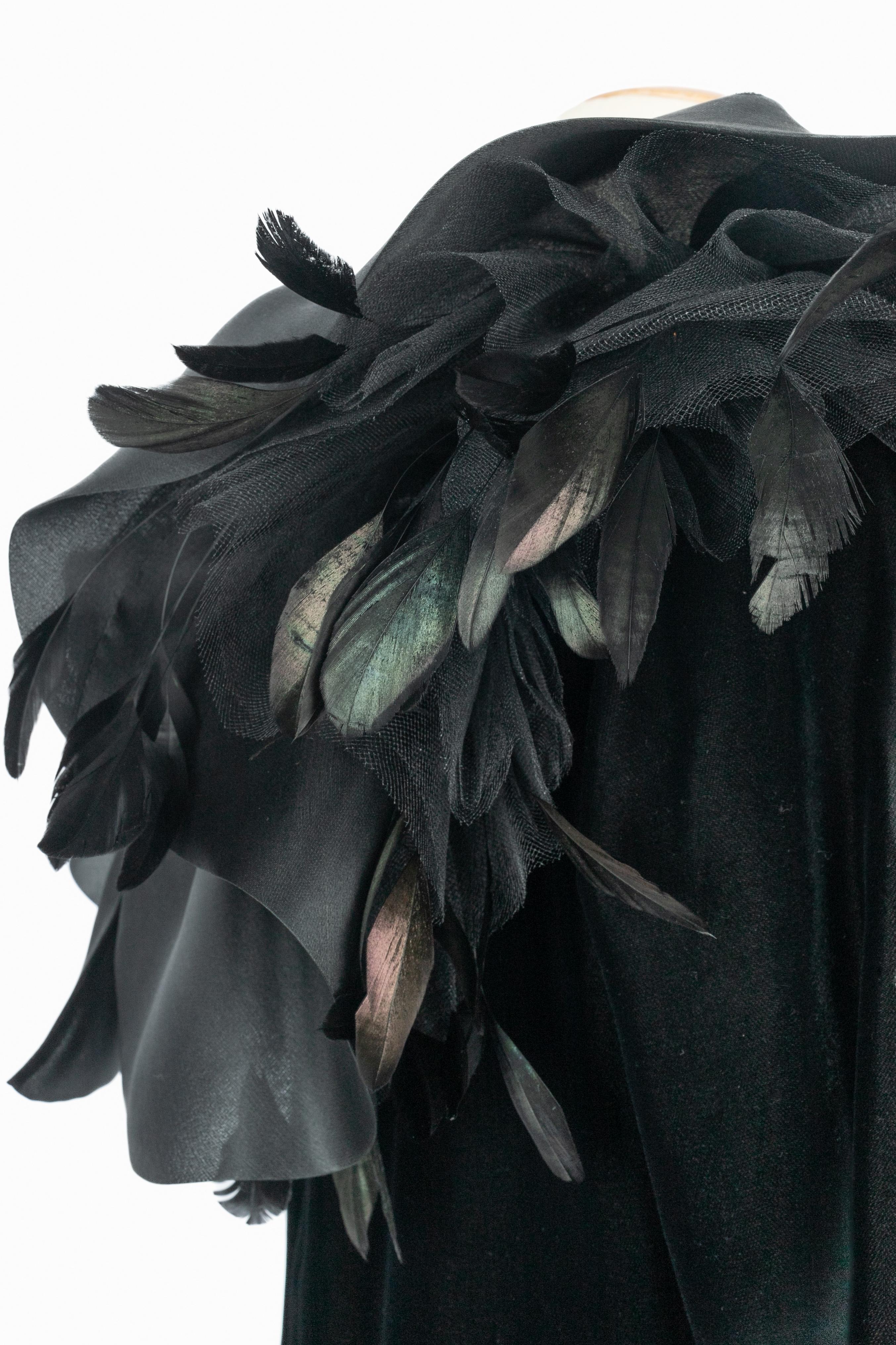 Abito in velluto di Loris Azzaro in vendita 1