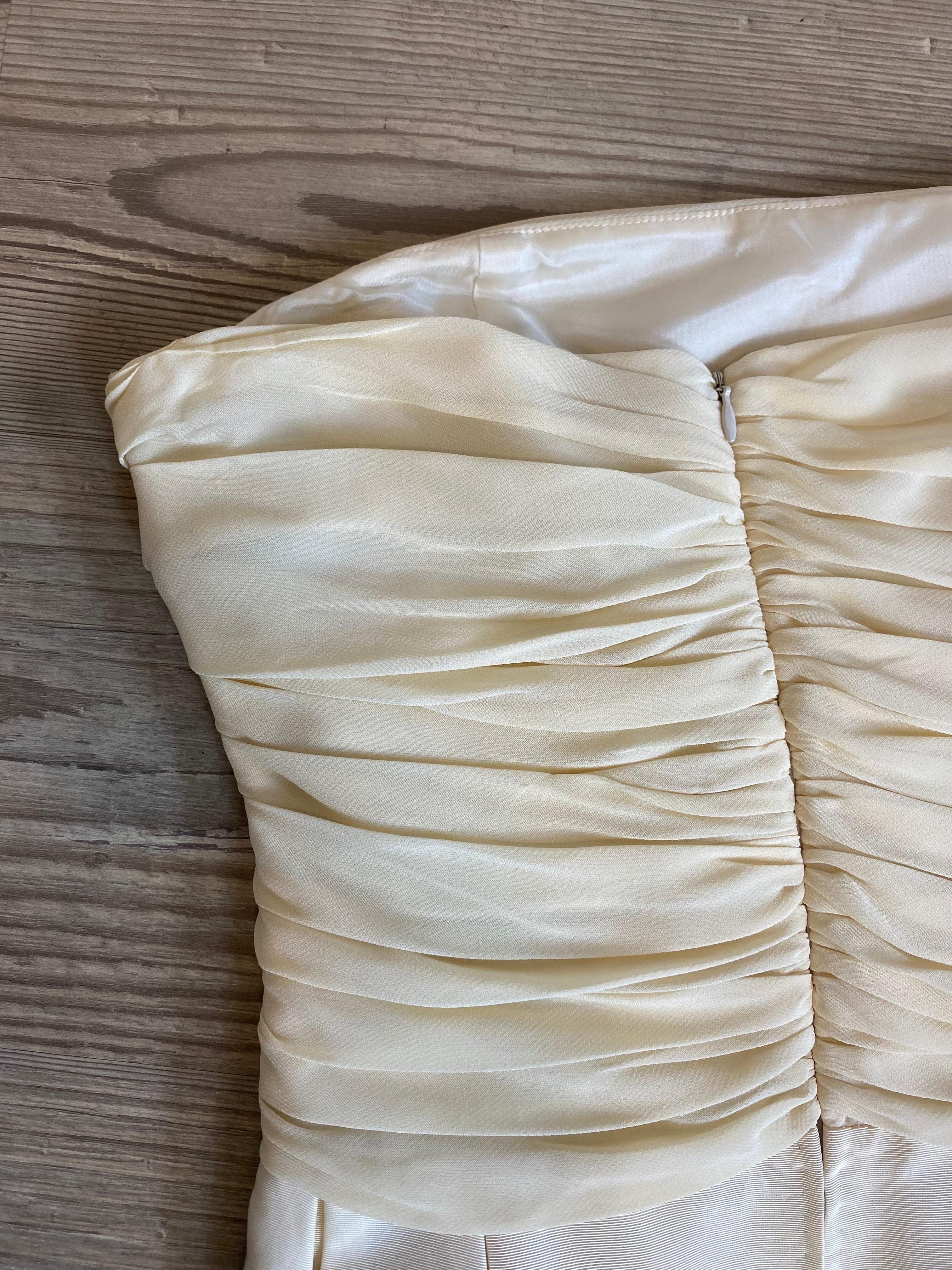 Loris Azzaro white dress For Sale 2