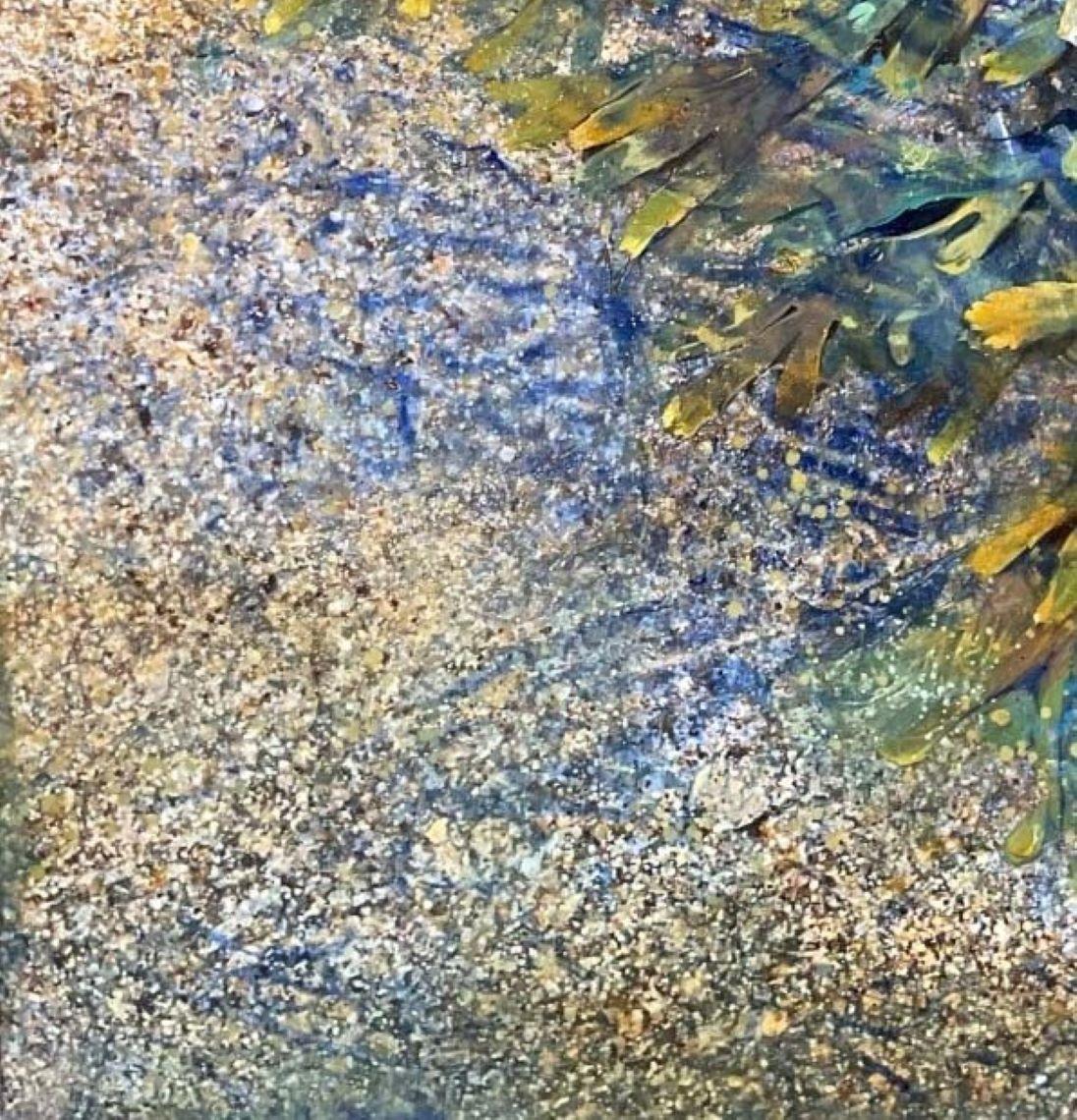 Sea Wrack- Naturaleza, Playa, Río, Pintura, Contemporáneo - Painting de Lorna Kirin 