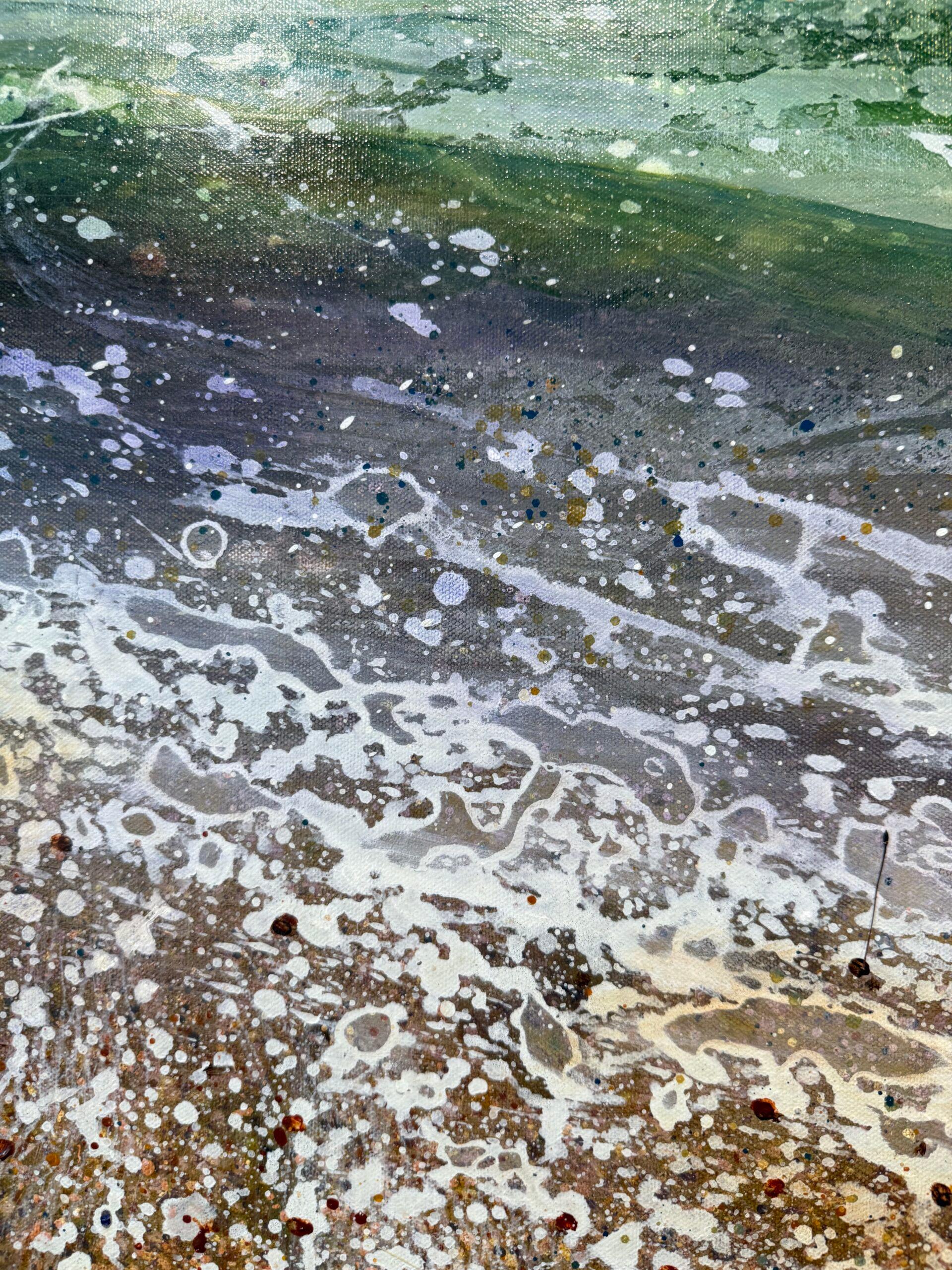 Return to the Sea - Painting by Lorna Kirin