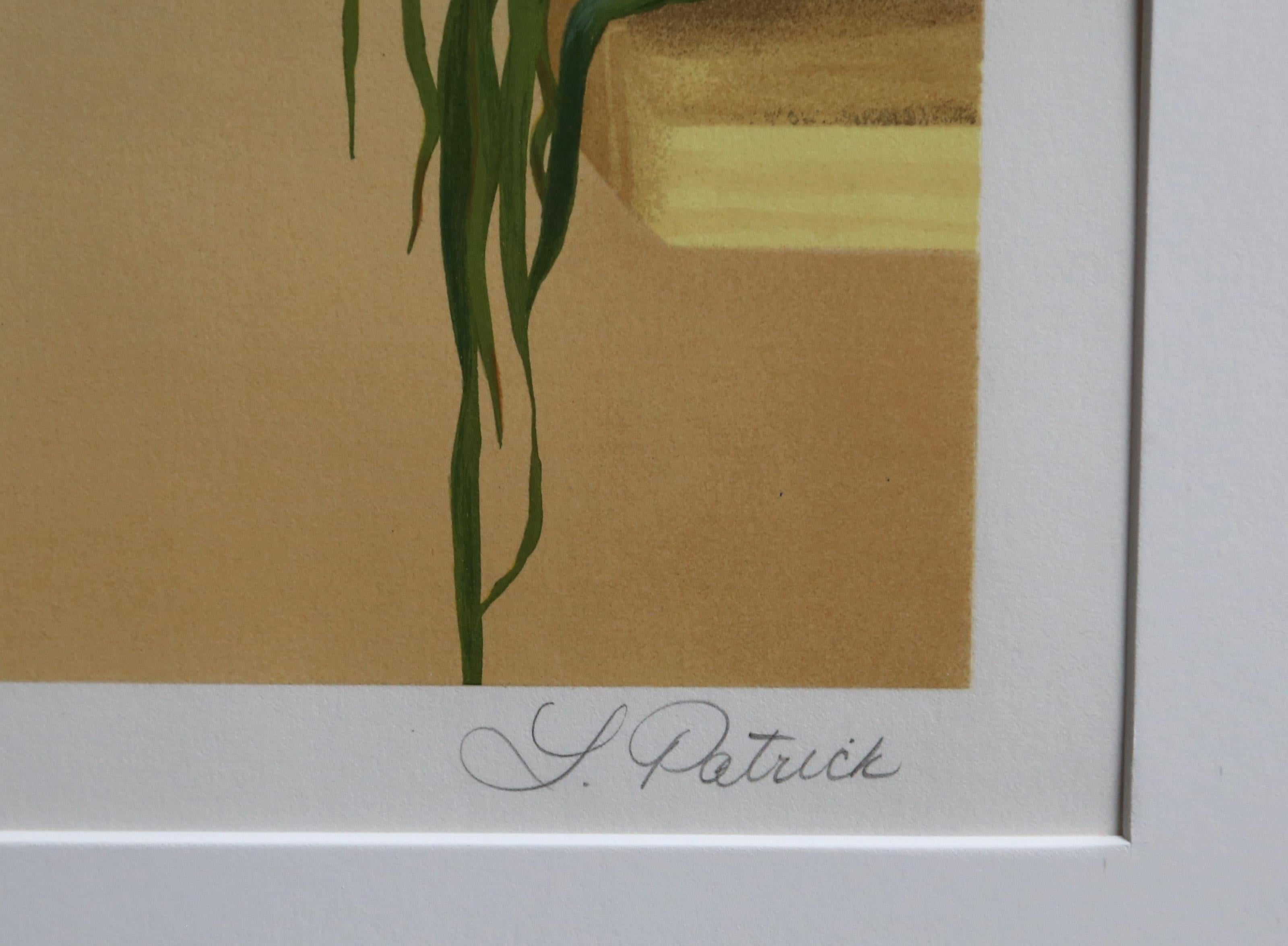 Kiva Wall, American Realist Screenprint by Lorna Patrick For Sale 1