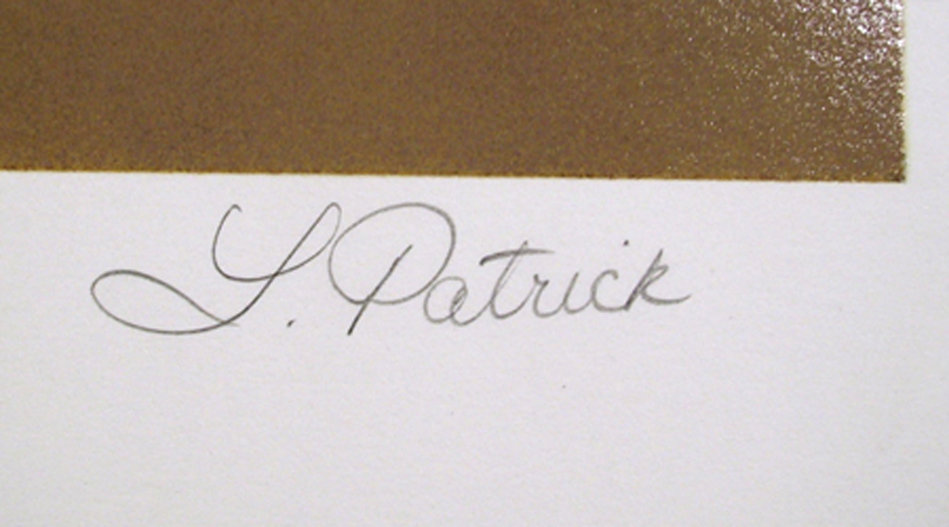 Untitled 4, American Realist Screenprint by Lorna Patrick For Sale 1