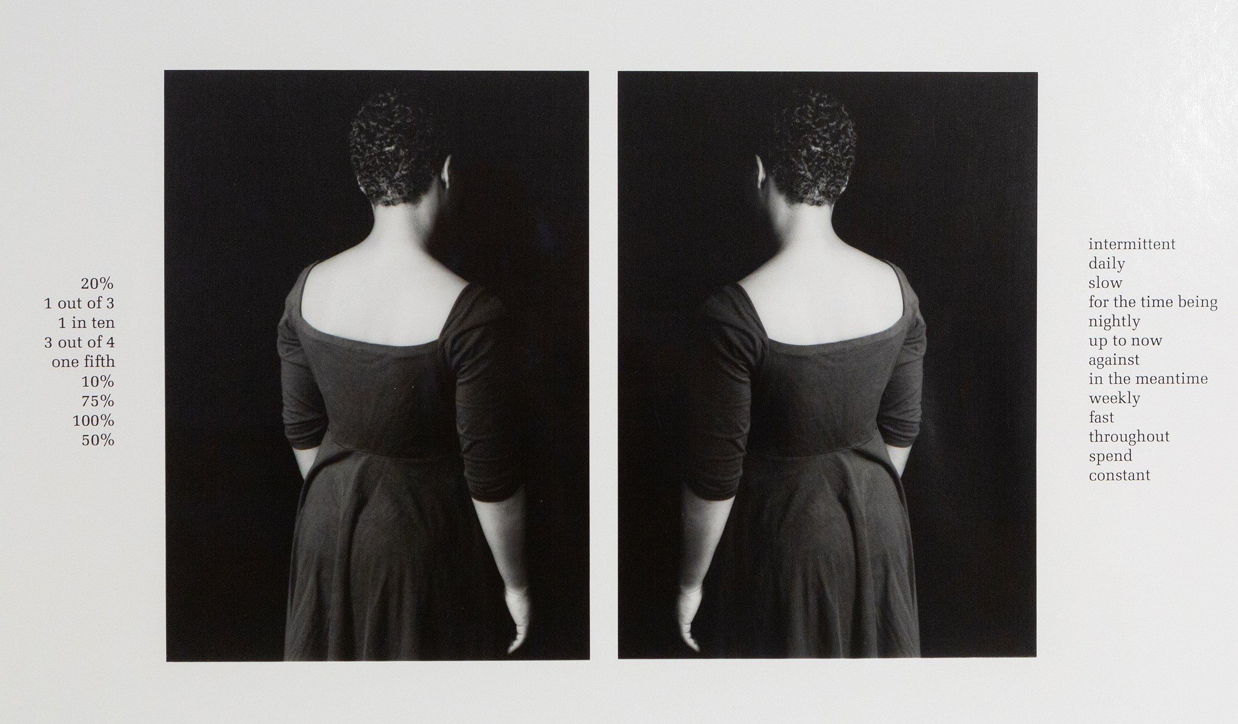 Partition and Time - Conceptual Photograph by Lorna Simpson