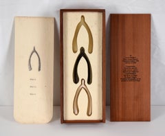 III (Wish #1, Wish #2, Wish #3) Set von 3 Wishbones - Peter Norton Weihnachtsgeschenk