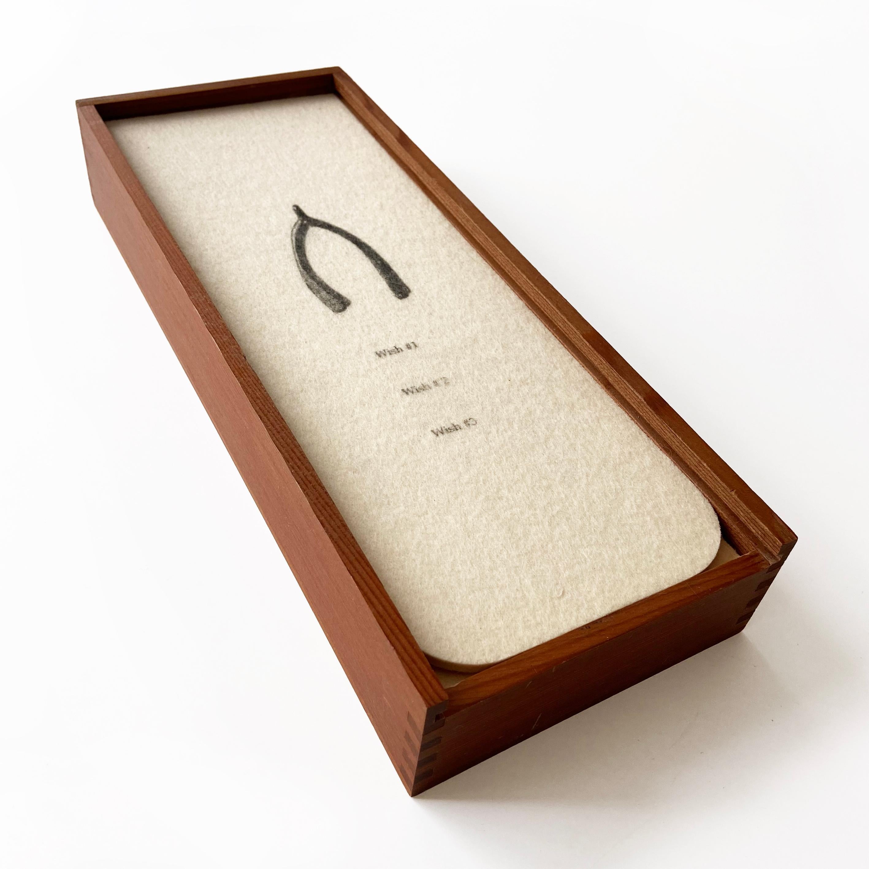 Lorna Simpson, III (Wish #1, Wish #2, Wish #3), Set of 3 Wishbones 1