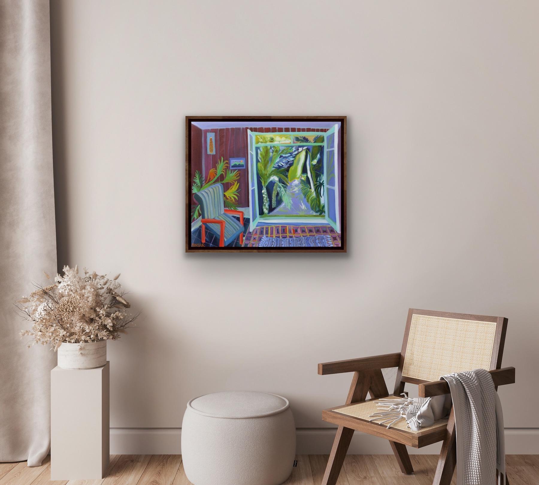 „Home at the Botanics“, Gemälde von Lorna Sinclair, 2022 8