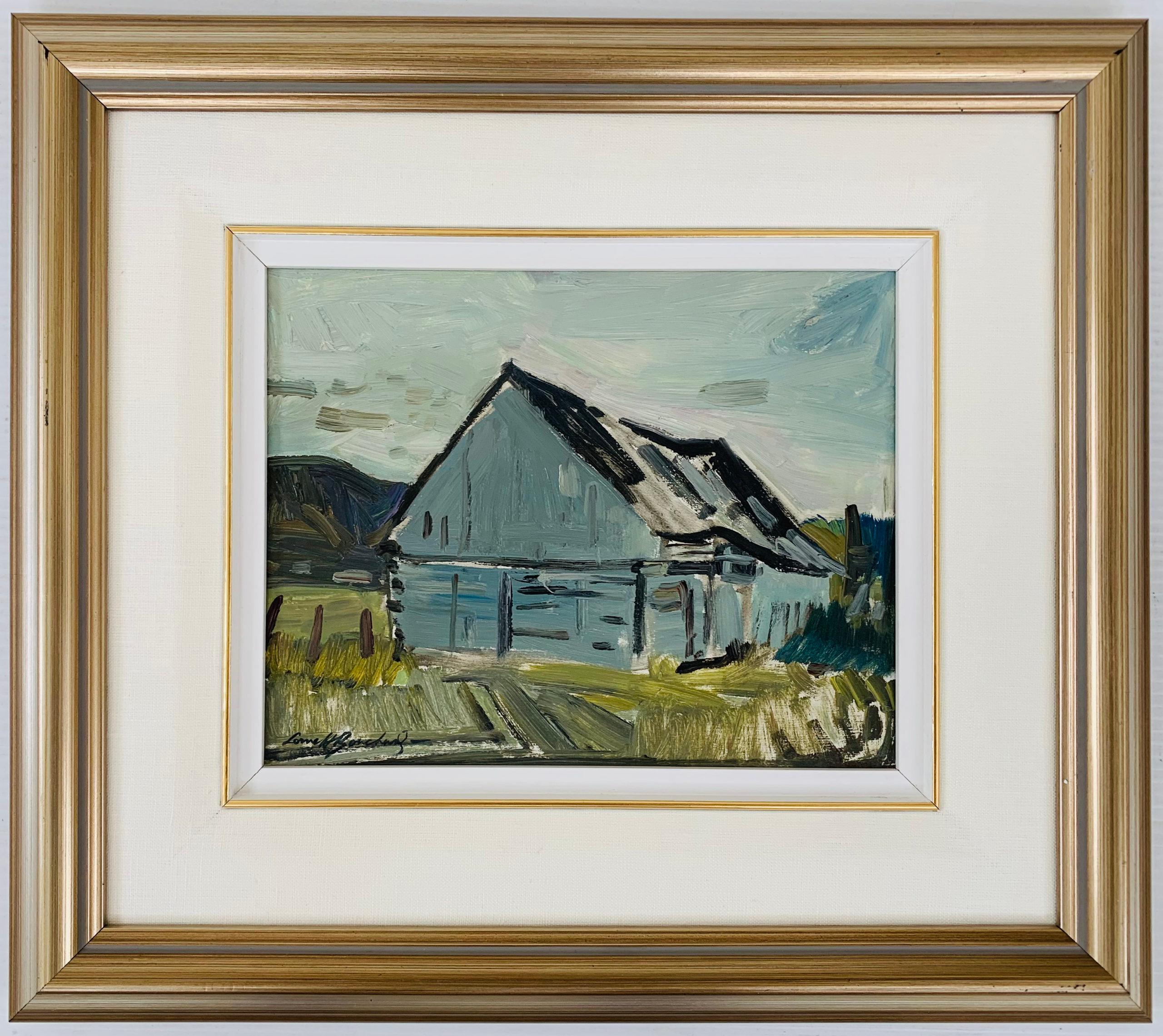 Barn - Painting by Lorne Bouchard