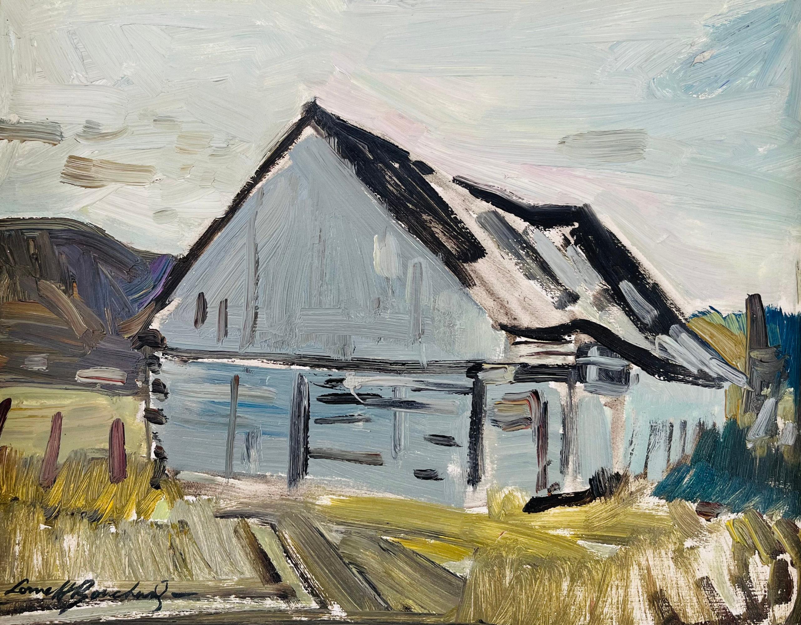 Lorne Bouchard Landscape Painting - Barn