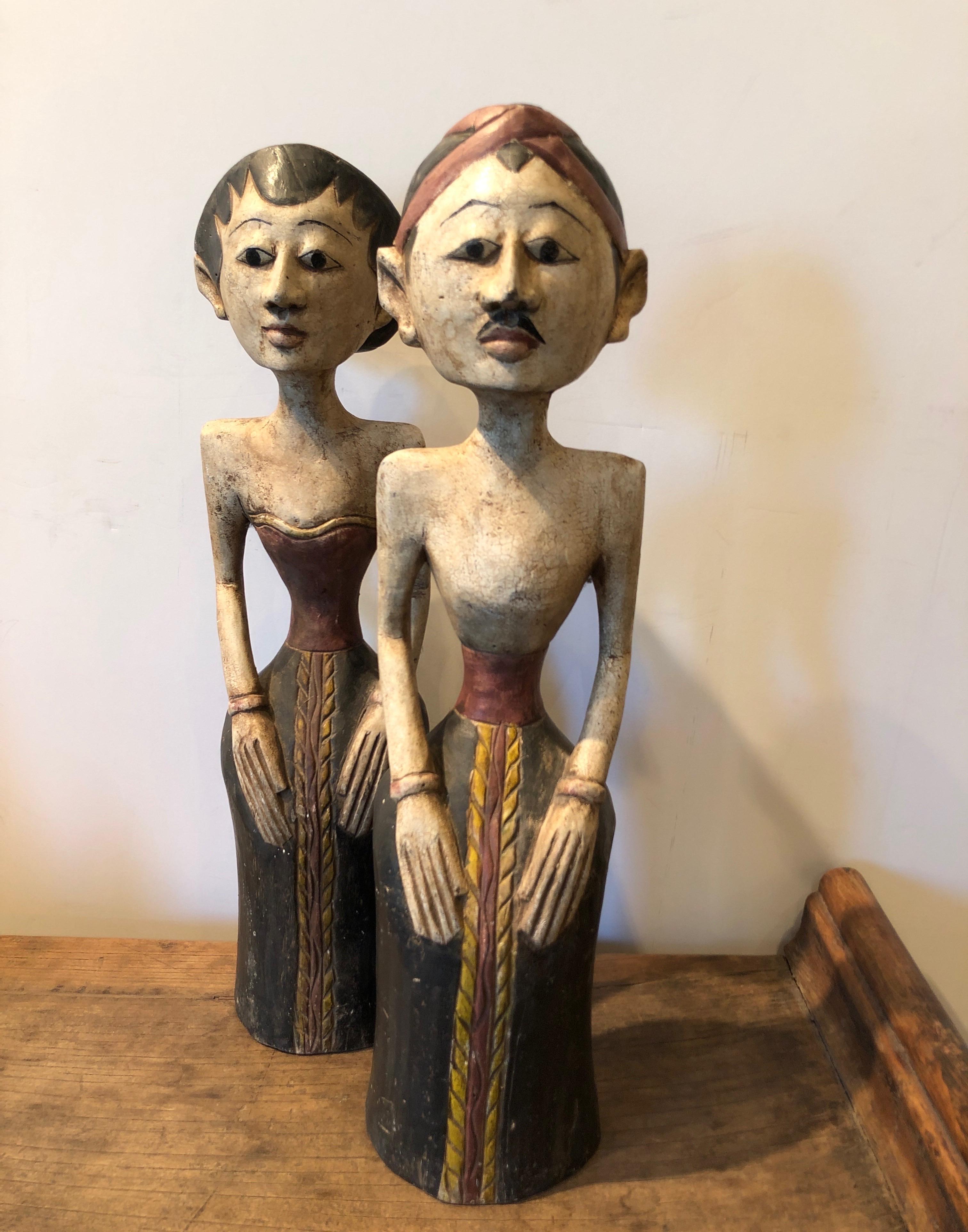 Loro Blonyo, Inseparable Couple Figures, Java, Indonesia 2