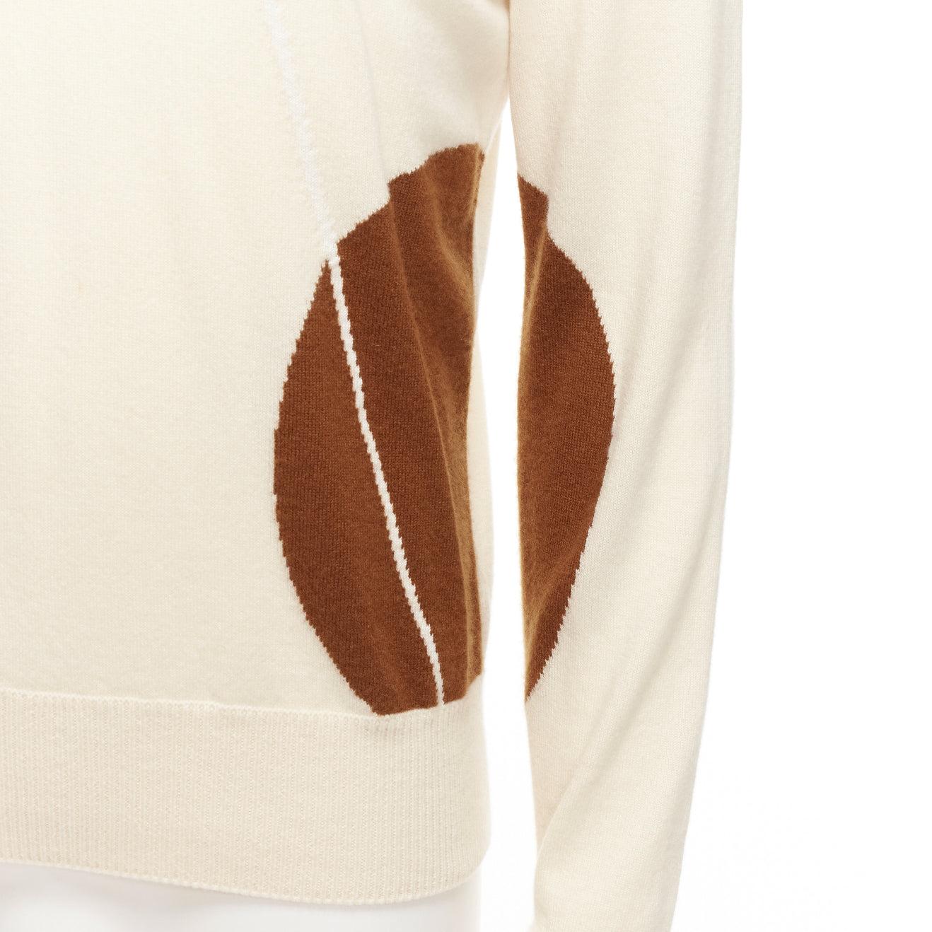 LORO PIANA 100% cashmere cream brown abstract graphic sweater IT48 M
Référence : YIKK/A00010
Marque : Loro Piana
MATERIAL : Cachemire
Couleur : Beige, Brown
Motif : Abstrait
Fermeture : Pull-over
Fabriqué en : Italie

CONDITION :
Condition : Très
