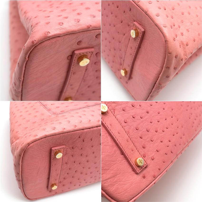 Women's Loro Piana Baby Pink Bellevue Tote Bag