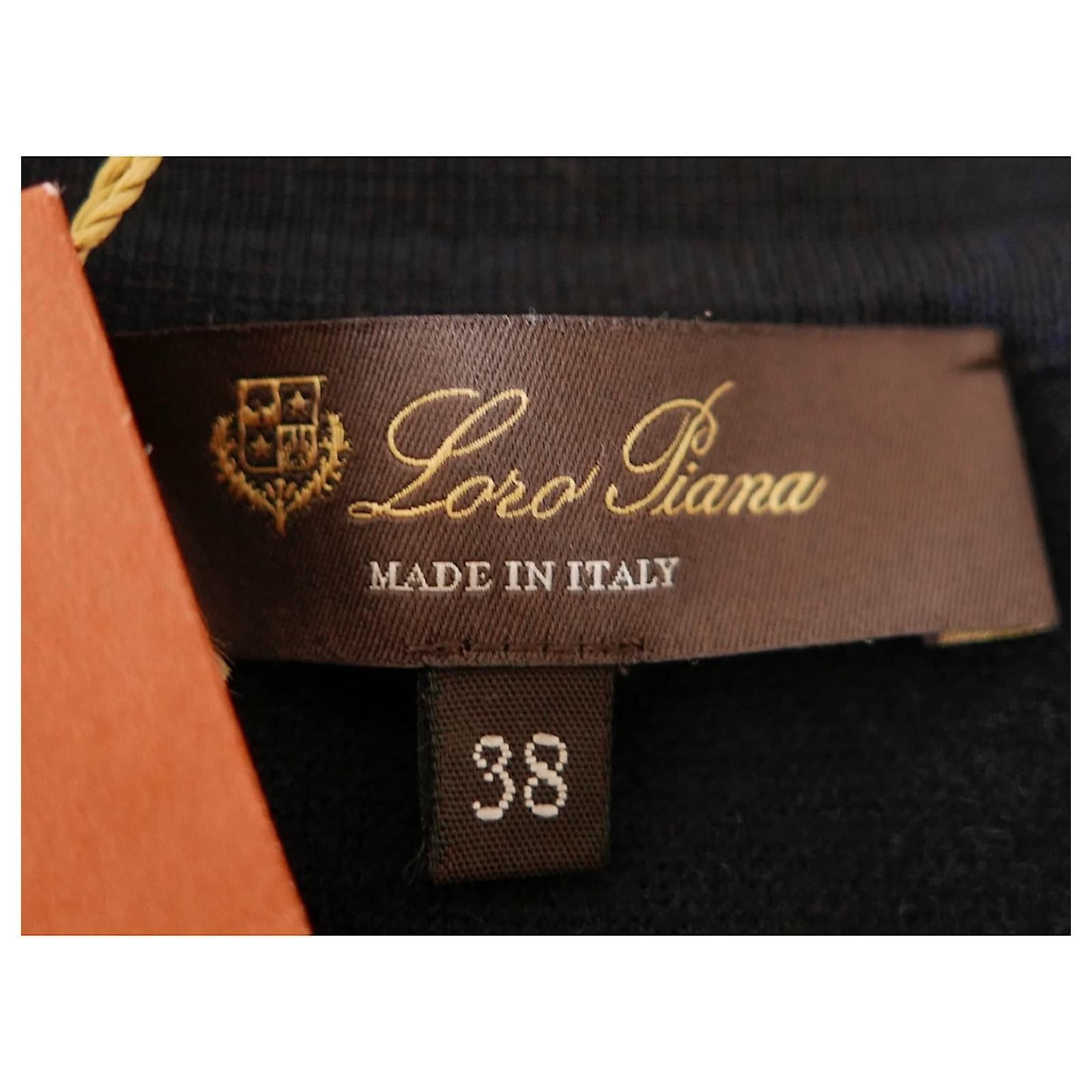 Loro Piana Beau Rivage Knit Bomber Jacket Navy For Sale 5