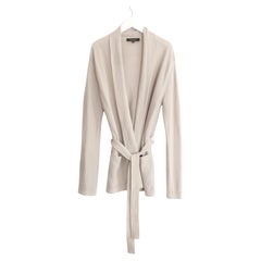 Loro Piana Beige Baby Cashmere Cardigan Jacket w/Belt