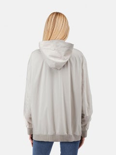 Loro Piana Beige Layered Cashmere Lined Jacket Size XXXL