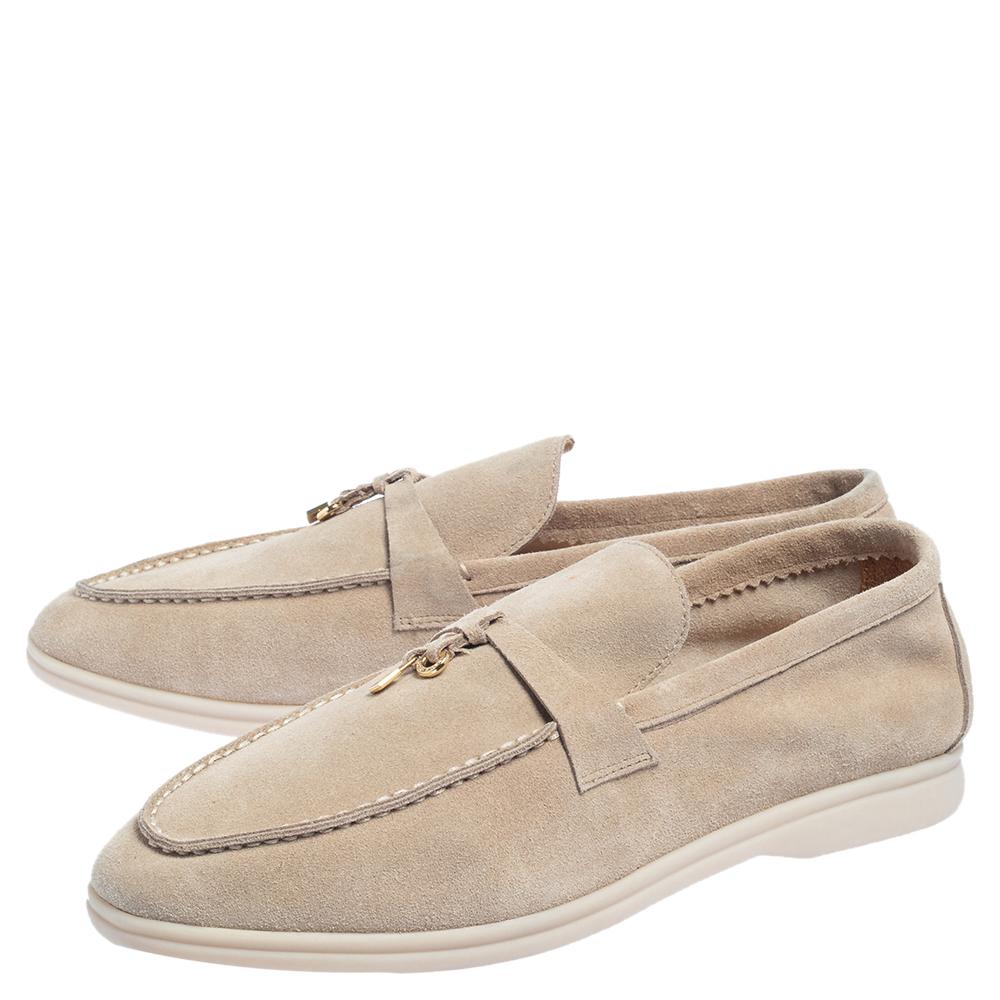 loafer damen beige wildleder