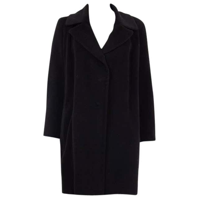 Loro Piana Black Suede Coat For Sale at 1stDibs