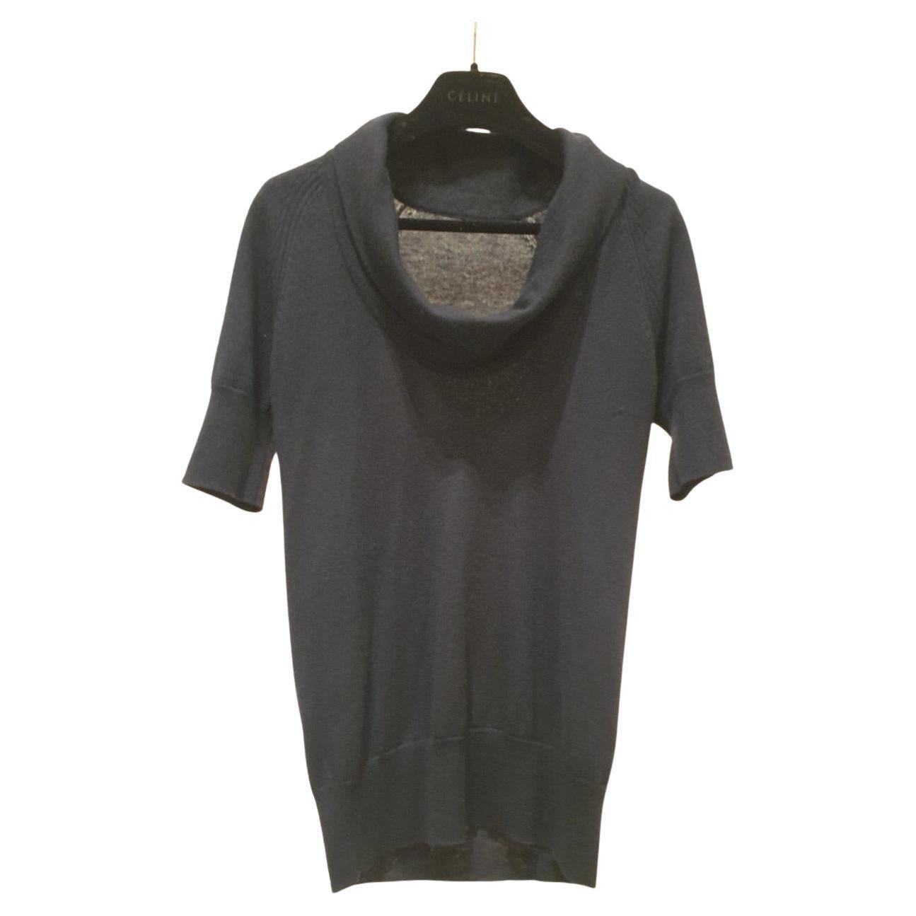 Top en jersey de cachemire noir de Loro Piana - Taille 38