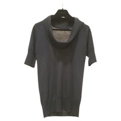 Top in jersey di cashmere nero di Loro Piana - Donna Taglia 38