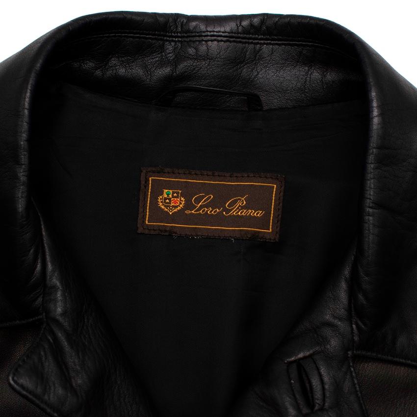 dark chocolate leather jacket