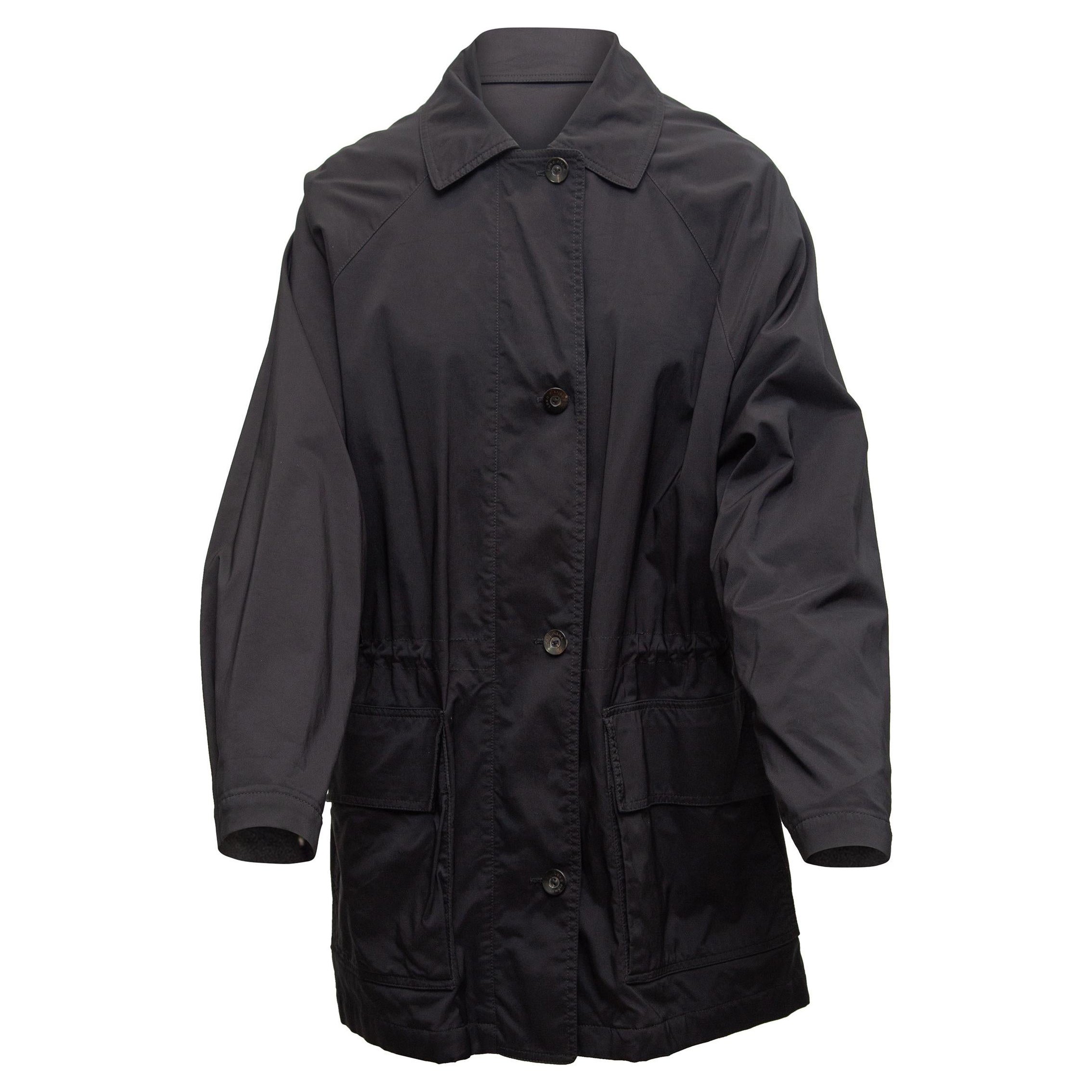Loro Piana - Veste en nylon noir
