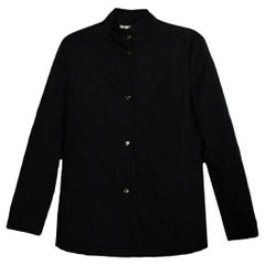 Loro Piana Black Quilted Jacket sz IT42/ US4-6 