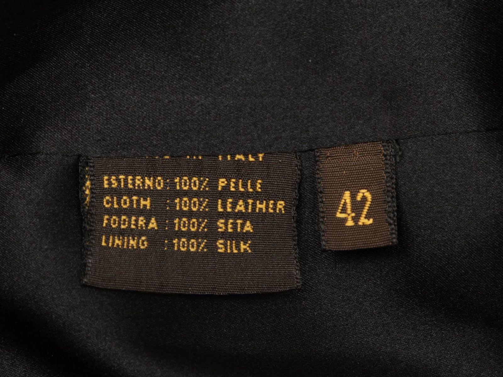 loro piana leather jacket